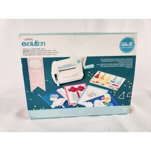 We R Mini Evolution Die Cut Machine Kit White Memory keepers Scrapbooking Crafts